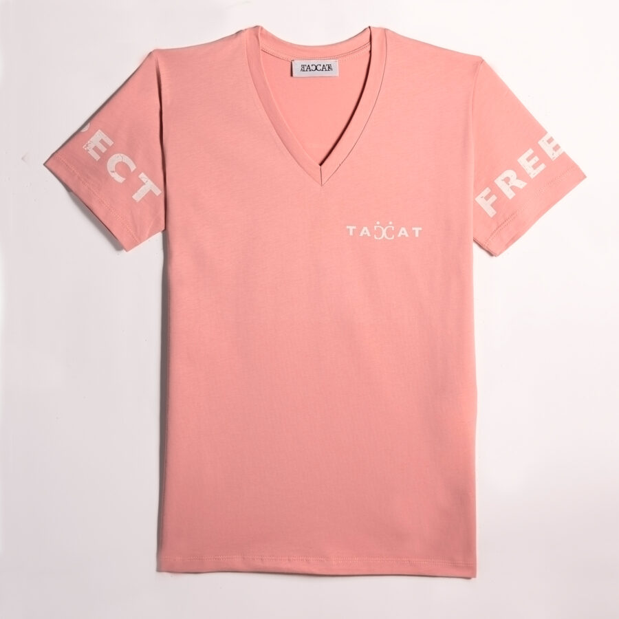 T-shirt Collo a V Basic - immagine 3